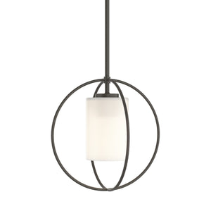 Hubbardton Forge - 187440-SKT-MULT-07-GG0160 - One Light Mini Pendant - Interlude - Dark Smoke