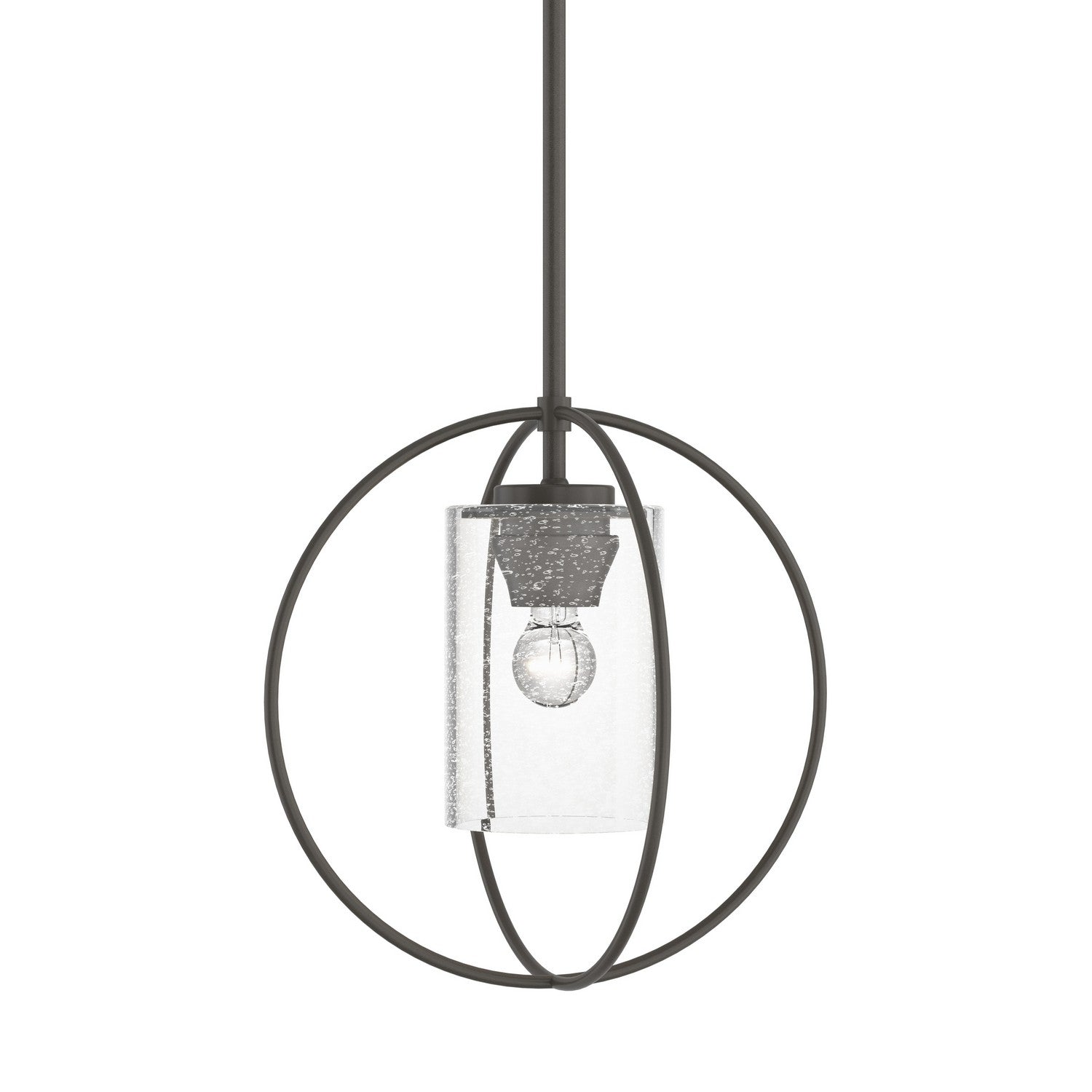 Hubbardton Forge - 187440-SKT-MULT-07-II0160 - Rhythm Mini Pendant - Interlude - Dark Smoke