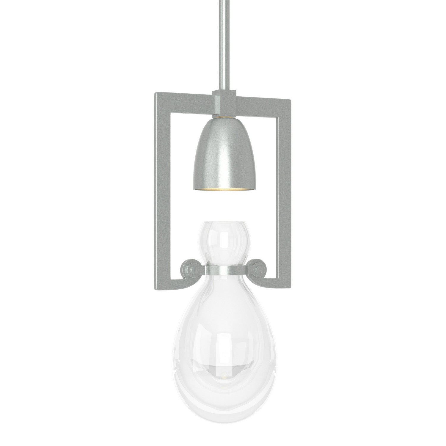 Hubbardton Forge - 187520-SKT-MULT-82-ZM0572 - One Light Mini Pendant - Apothecary - Vintage Platinum