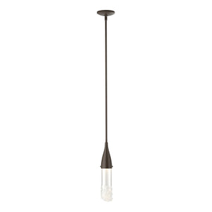 Hubbardton Forge - 188900-SKT-MULT-05-ZM0617 - One Light Mini Pendant - Fritz - Bronze