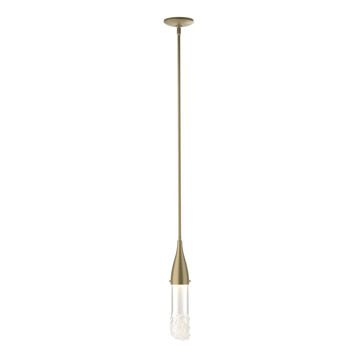 Hubbardton Forge - 188900-SKT-MULT-84-ZM0617 - One Light Mini Pendant - Fritz - Soft Gold