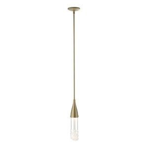 Hubbardton Forge - 188900-SKT-MULT-84-ZM0617 - One Light Mini Pendant - Fritz - Soft Gold