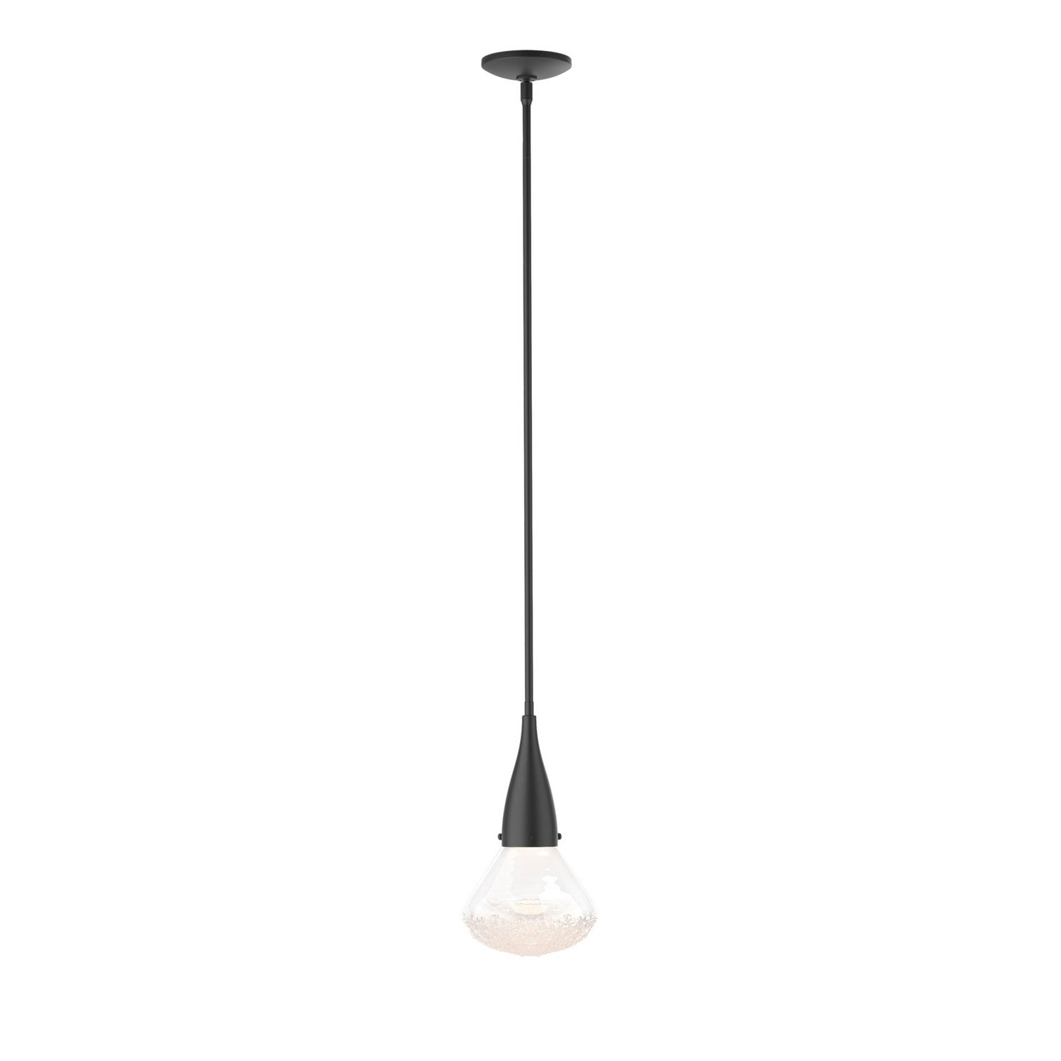 Hubbardton Forge - 188902-SKT-MULT-10-ZM0676 - One Light Mini Pendant - Fritz - Black