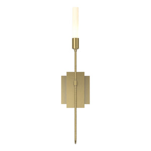 Hubbardton Forge - 203050-SKT-86 - One Light Wall Sconce - Lisse - Modern Brass