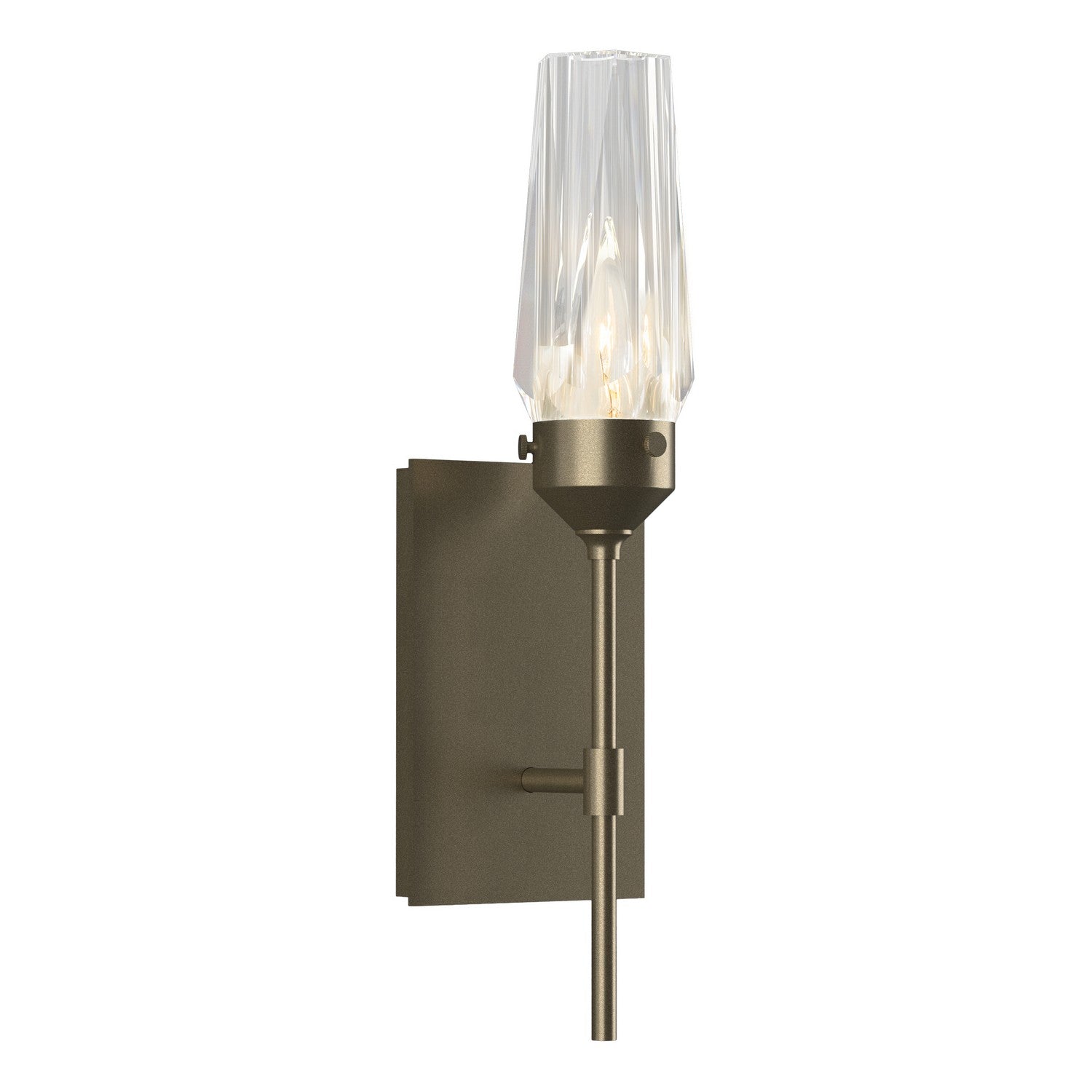 Hubbardton Forge - 203335-SKT-84-CR - One Light Wall Sconce - Luma - Soft Gold