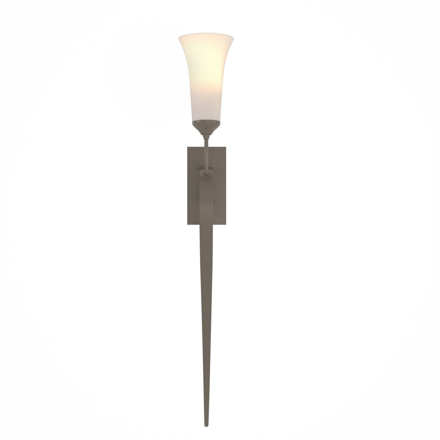 Hubbardton Forge - 204526-SKT-07-GG0068 - One Light Wall Sconce - Sweeping Taper - Dark Smoke