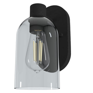 Hunter - 19776 - One Light Wall Sconce - Lochemeade - Natural Black Iron