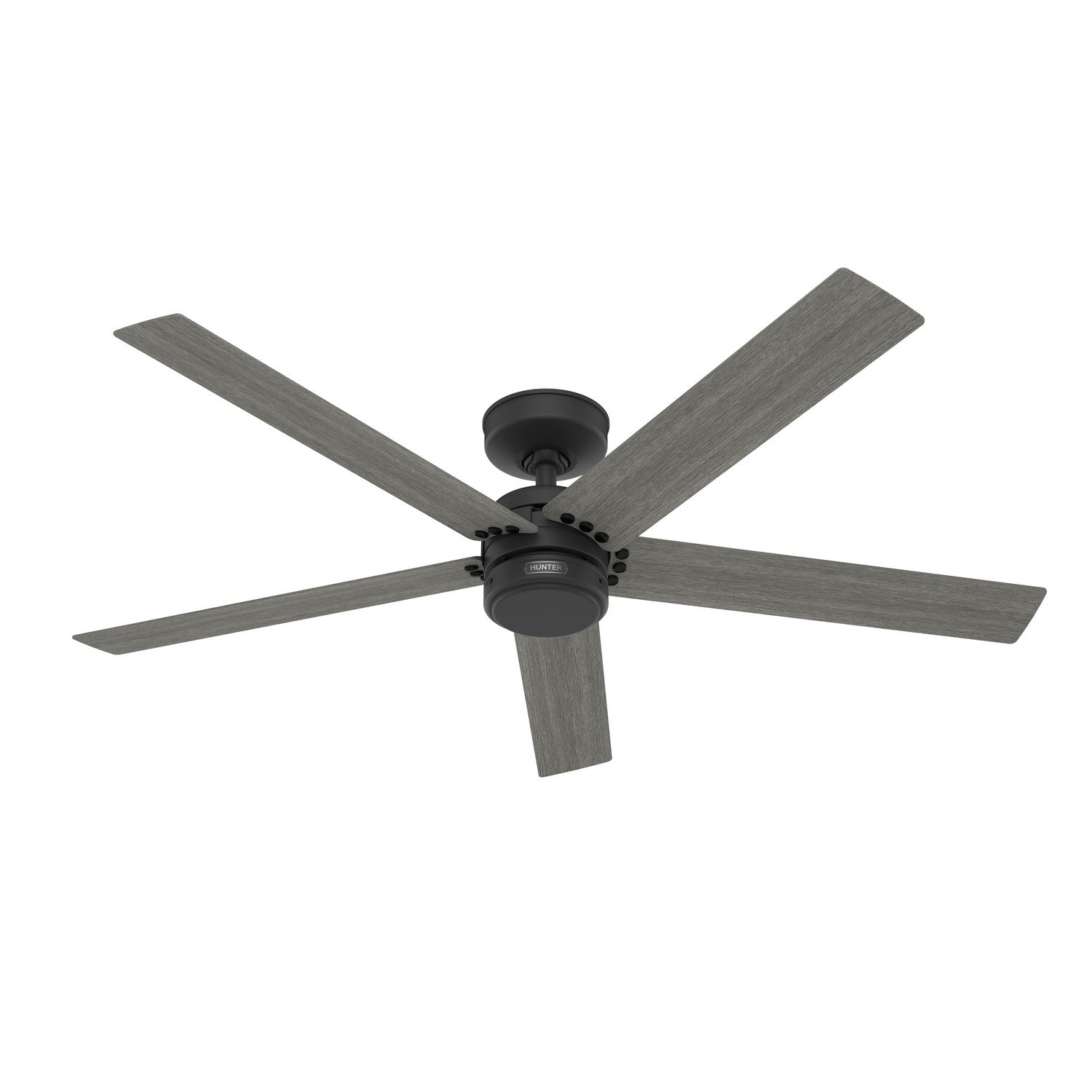 Hunter - 52247 - 52" Ceiling Fan - Burton - Matte Black