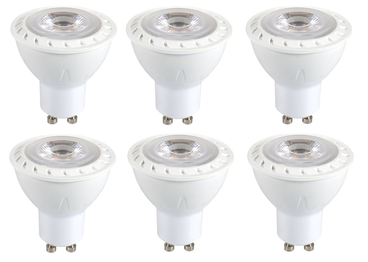 Elitco - GU10LED101V1-6PK - Light Bulb - Berlin - Plastic