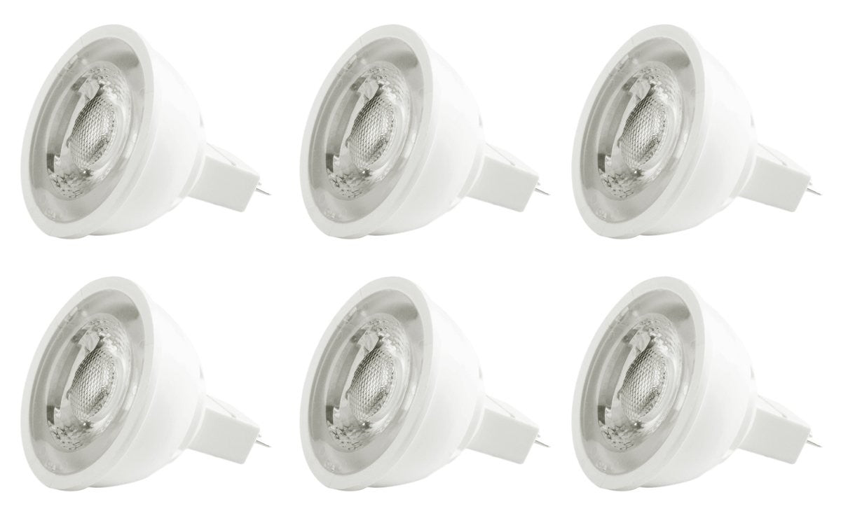 Elitco - MR16LED103-6PK - Light Bulb - Deluge - White