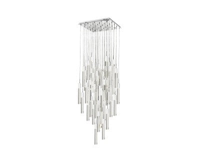 Avenue Lighting - HF1903-41-GL-CH-C - 41 Light Pendant - The Original Glacier Avenue - Chrome