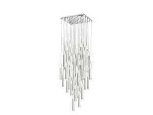 Avenue Lighting - HF1903-41-GL-CH-C - 41 Light Pendant - The Original Glacier Avenue - Chrome