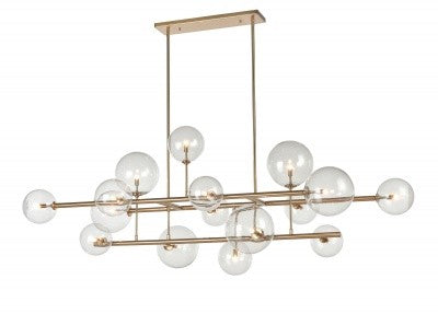 Avenue Lighting - HF4216-AB - Chandelier - Delilah - Antique Bras