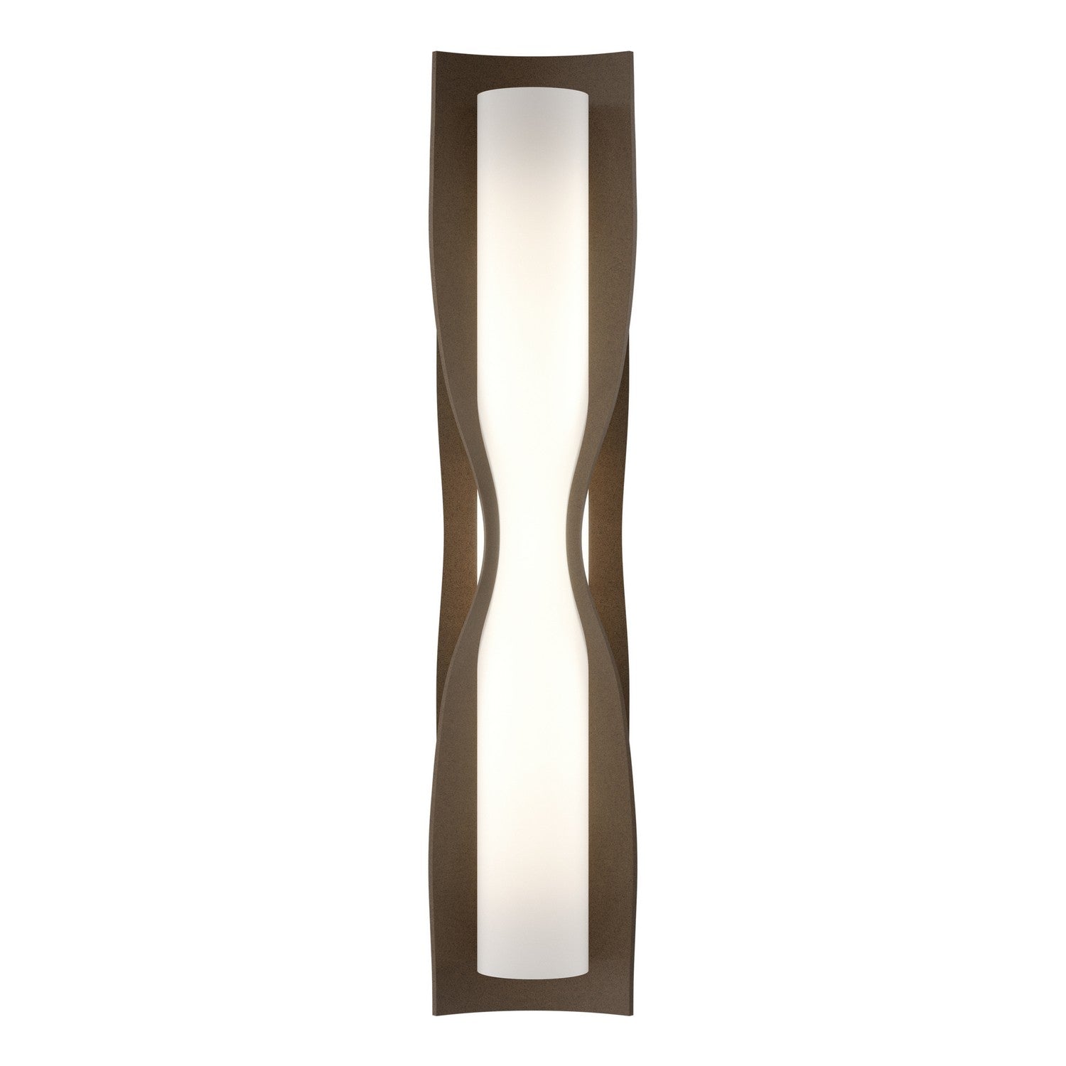 Hubbardton Forge - 204795-SKT-05-GG0347 - Four Light Wall Sconce - Dune - Bronze