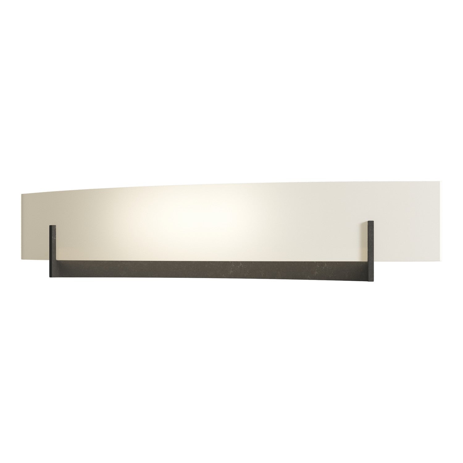 Hubbardton Forge - 206410-SKT-07-GG0328 - Axis Large Sconce - Axis - Dark Smoke