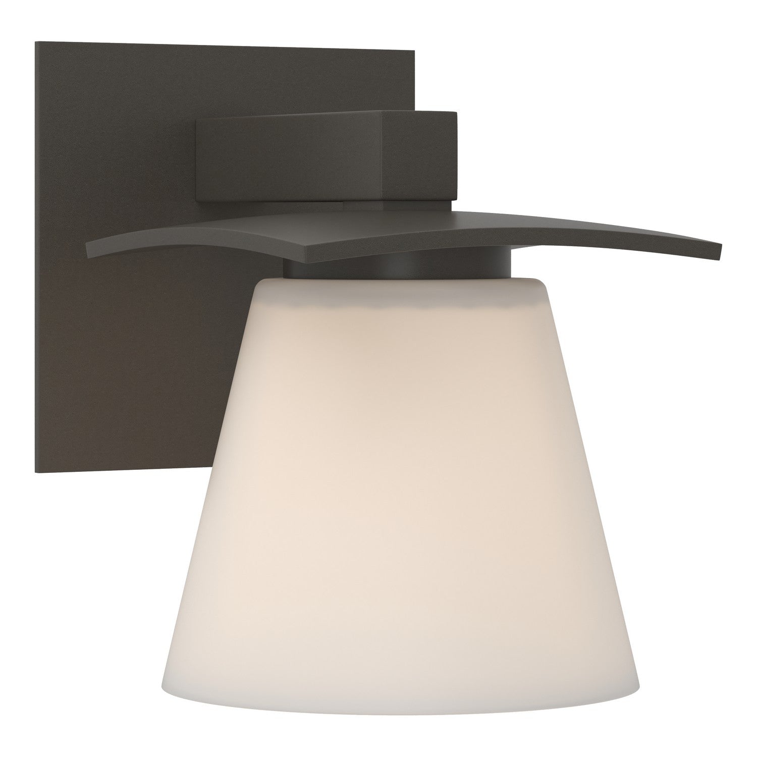 Hubbardton Forge - 206601-SKT-07-GG0242 - Wren 1 Light Sconce - Wren - Dark Smoke