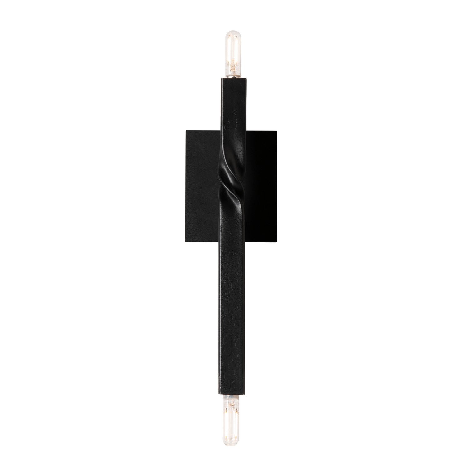 Hubbardton Forge - 207431-SKT-10 - Two Light Wall Sconce - Helix - Black