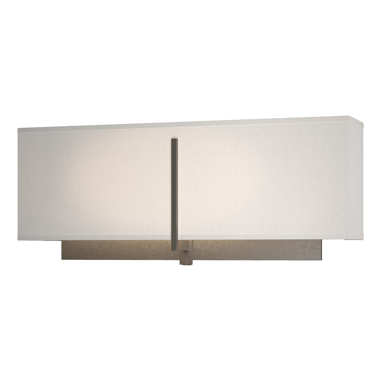 Hubbardton Forge - 207680-SKT-07-SE1606 - Exos Rectangular Sconce - Exos - Dark Smoke
