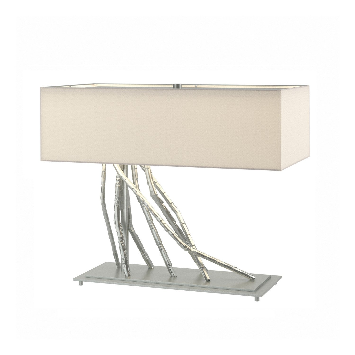 Hubbardton Forge - 277660-SKT-82-SE2010 - Two Light Table Lamp - Brindille - Vintage Platinum