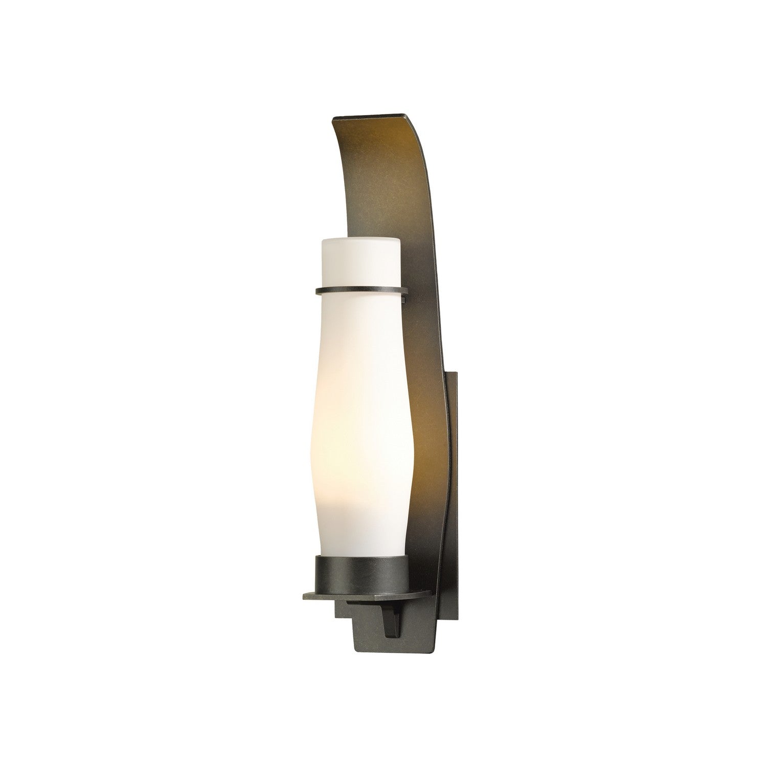 Hubbardton Forge - 304215-SKT-77-GG0157 - One Light Outdoor Wall Sconce - Sea Coast - Coastal Dark Smoke