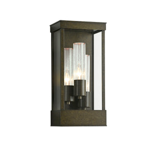 Hubbardton Forge - 304325-SKT-75-II0392 - Three Light Outdoor Wall Sconce - Portico - Coastal Bronze