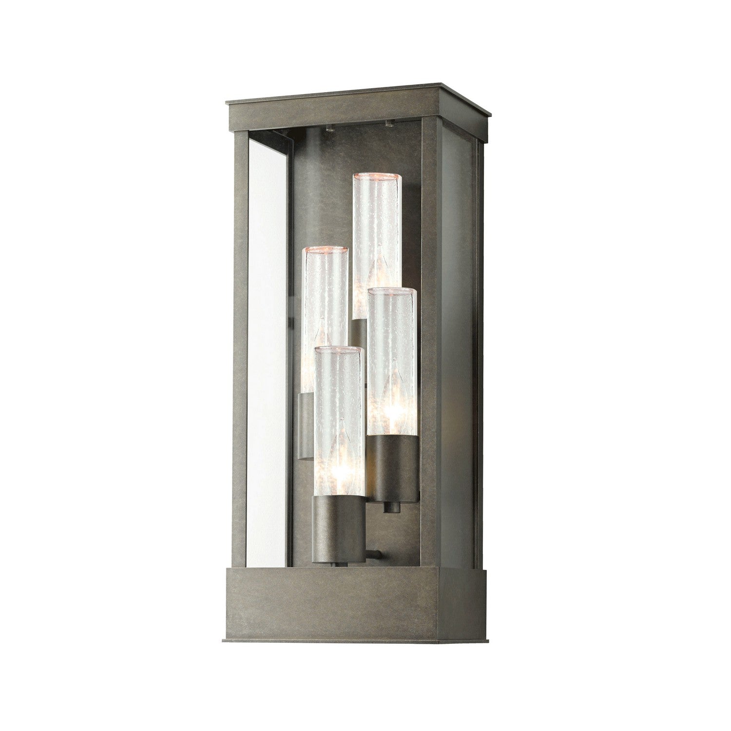 Hubbardton Forge - 304330-SKT-77-II0392 - Four Light Outdoor Wall Sconce - Portico - Coastal Dark Smoke