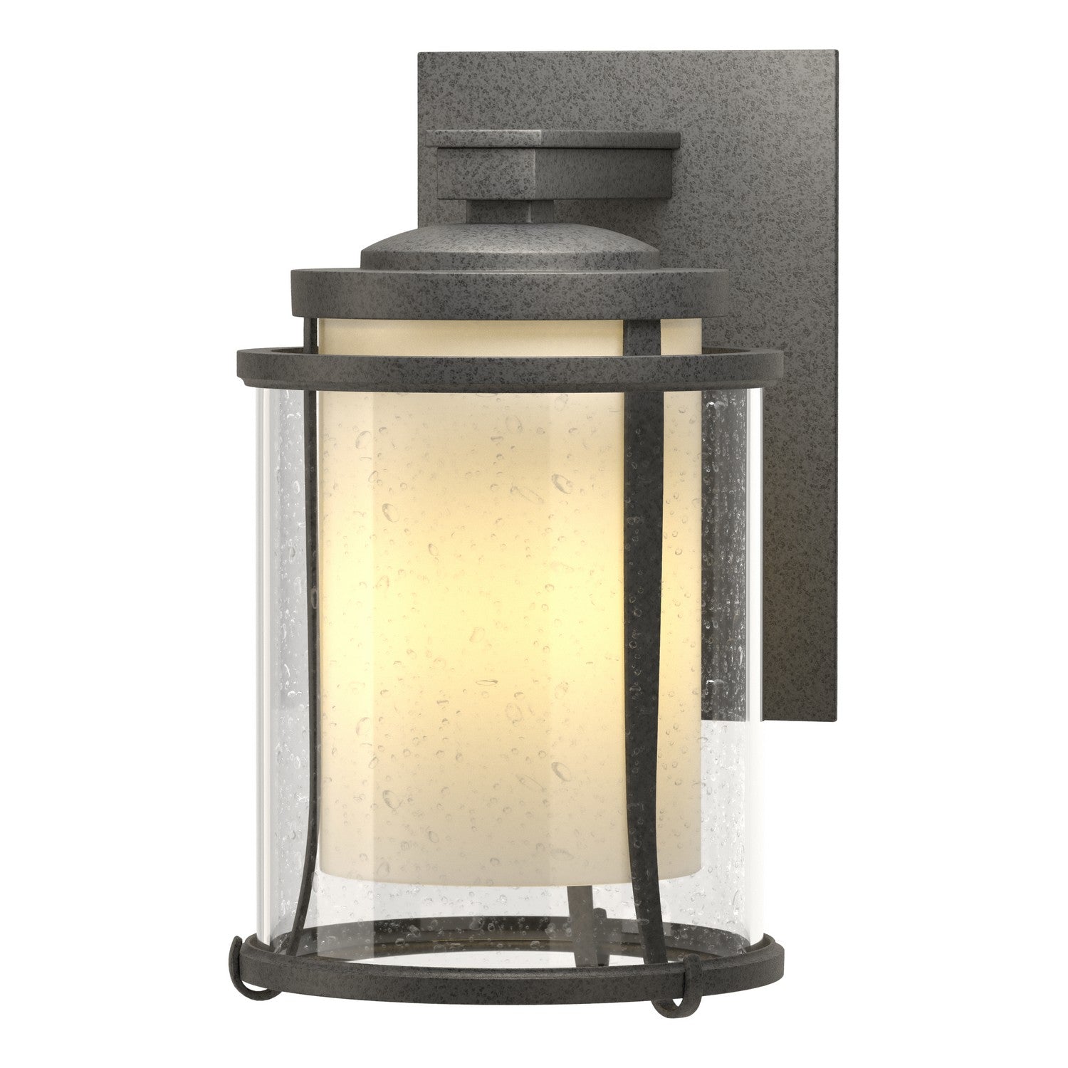 Hubbardton Forge - 305605-SKT-20-ZS0296 - Meridian Small Outdoor Sconce - Meridian - Coastal Natural Iron