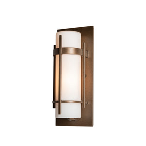 Hubbardton Forge - 305892-SKT-75-GG0066 - One Light Outdoor Wall Sconce - Banded - Coastal Bronze