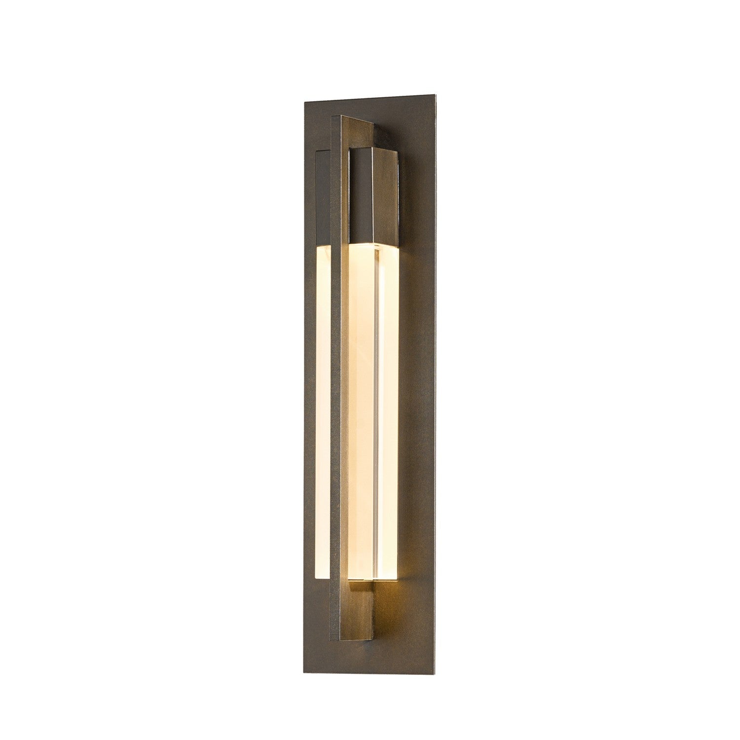 Hubbardton Forge - 306403-SKT-75-ZM0332 - One Light Outdoor Wall Sconce - Axis - Coastal Bronze