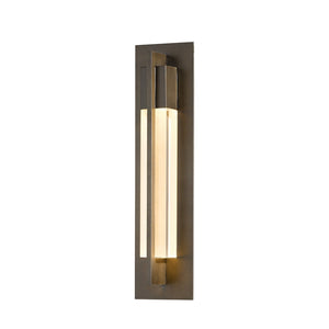 Hubbardton Forge - 306403-SKT-75-ZM0332 - One Light Outdoor Wall Sconce - Axis - Coastal Bronze