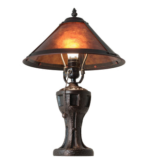 Meyda Tiffany - 224098 - One Light Table Lamp - Sutter - Mahogany Bronze