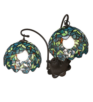 Meyda Tiffany - 244821 - Two Light Wall Sconce - Nightfall Wisteria