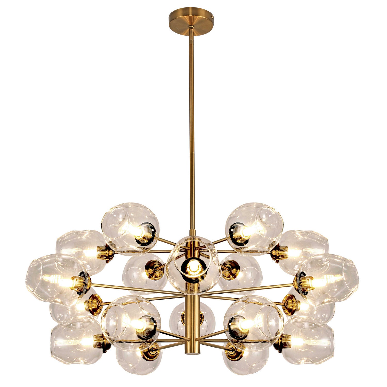 Dainolite Ltd - ABI-3318C-VB-CHN - 18 Light Chandelier - Abii - Vintage Bronze