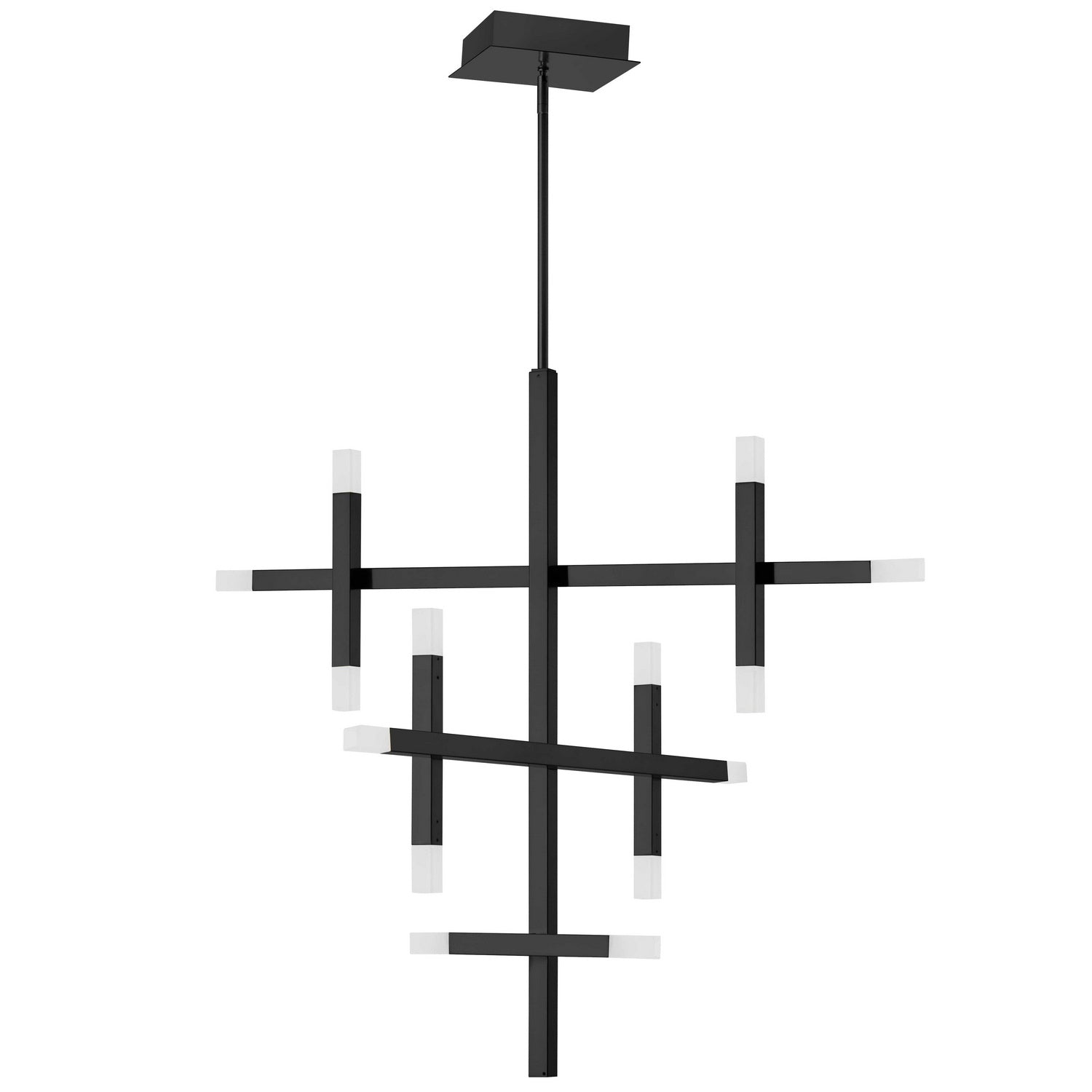 Dainolite Ltd - ACS-3656C-MB-FR - LED Chandelier - Acasia - Matte Black