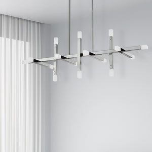 Dainolite Ltd - ACS-4064HC-PC-FR - LED Chandelier - Acasia - Polished Chrome