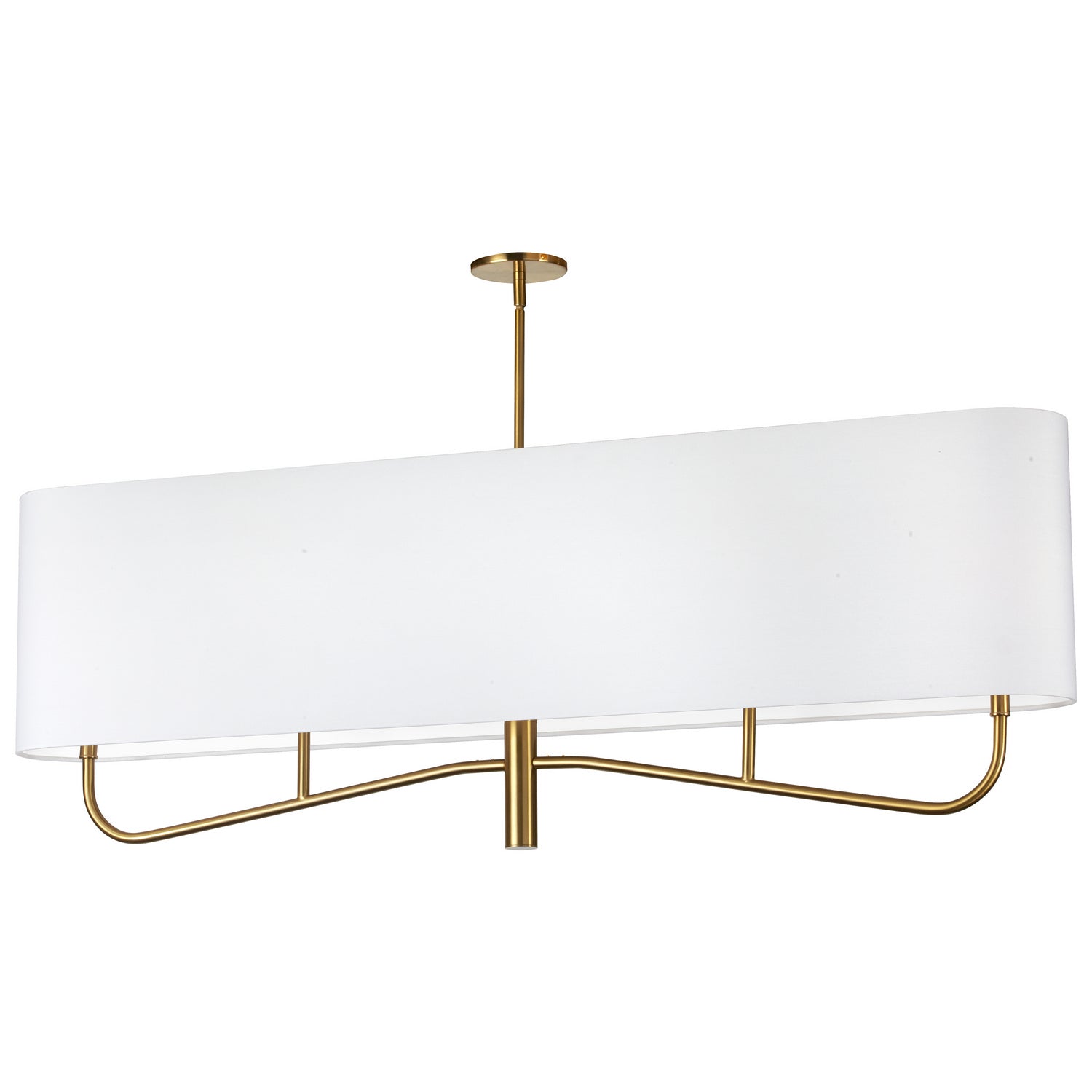 Dainolite Ltd - ELN-544HC-AGB-790 - Four Light Chandelier - Eleanor - Aged Brass