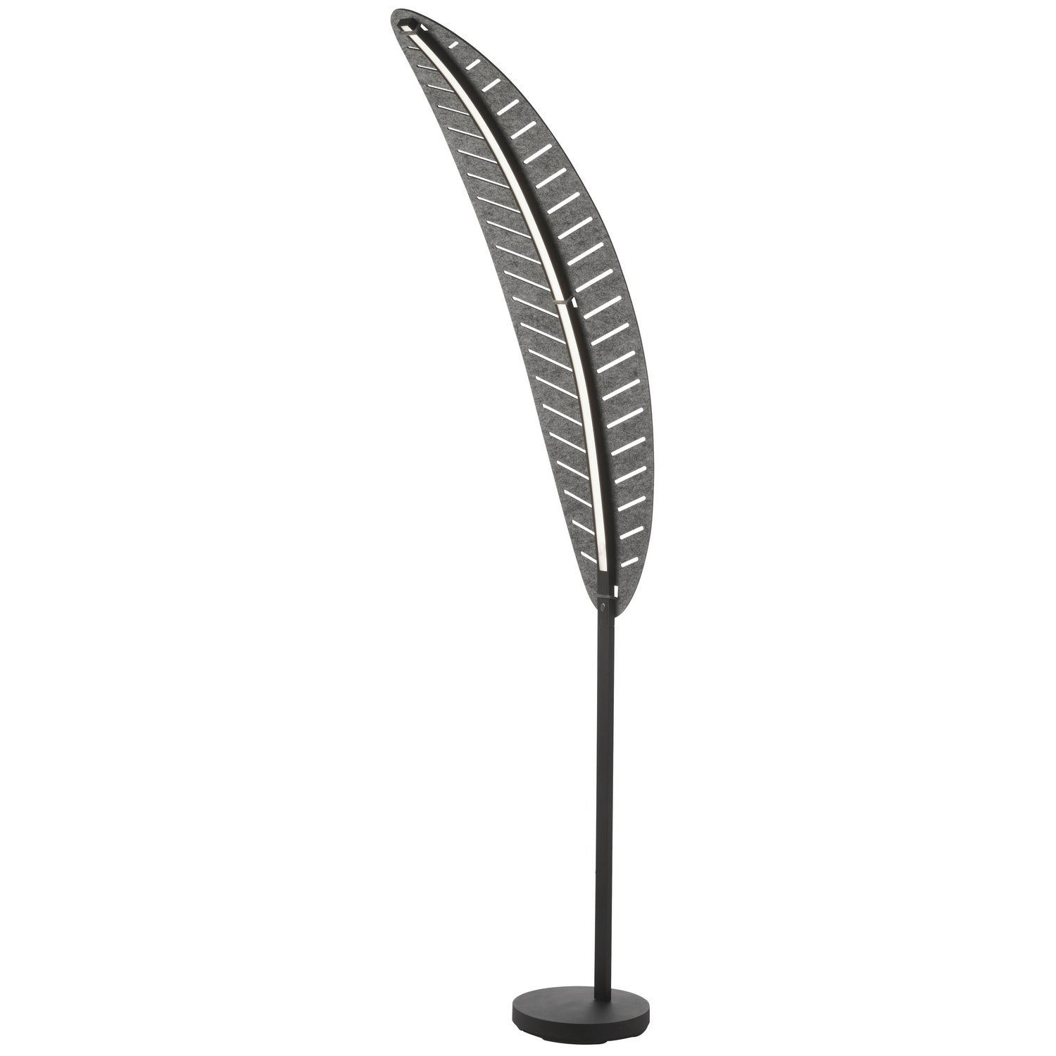 Dainolite Ltd - PMA-7022F-MB-500 - LED Floor Lamp - Palma - Matte Black