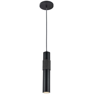 Dainolite Ltd - PSW-121P-MB - One Light Pendant - Passwell - Matte Black