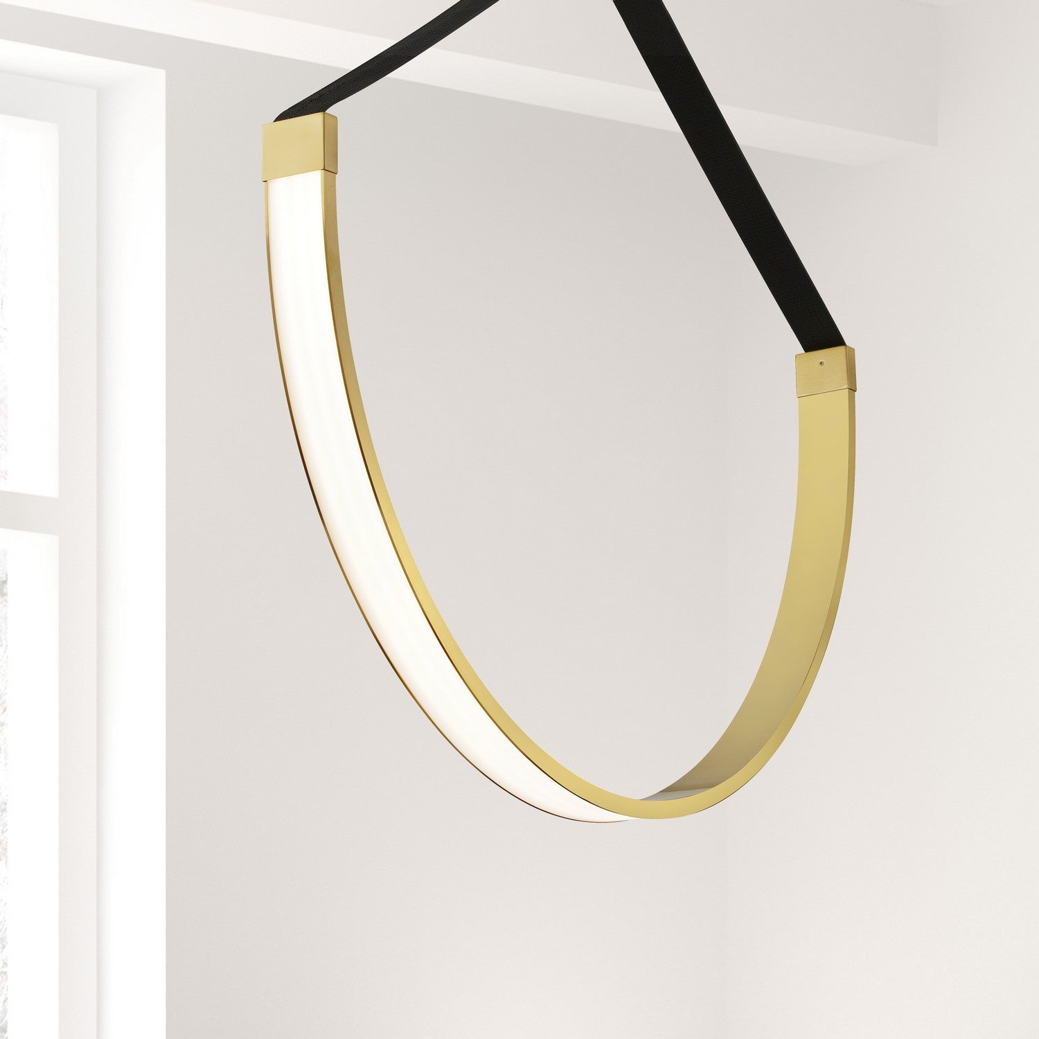 Dainolite Ltd - REG-401LEDP-AGB - LED Pendant - Regan - Aged Brass