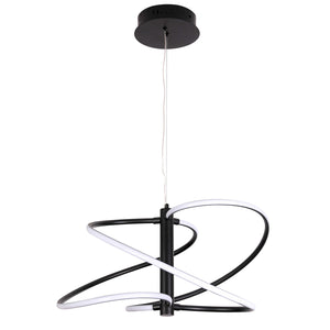 Dainolite Ltd - ROM-2433LEDP-MB - LED Pendant - Romy - Matte Black