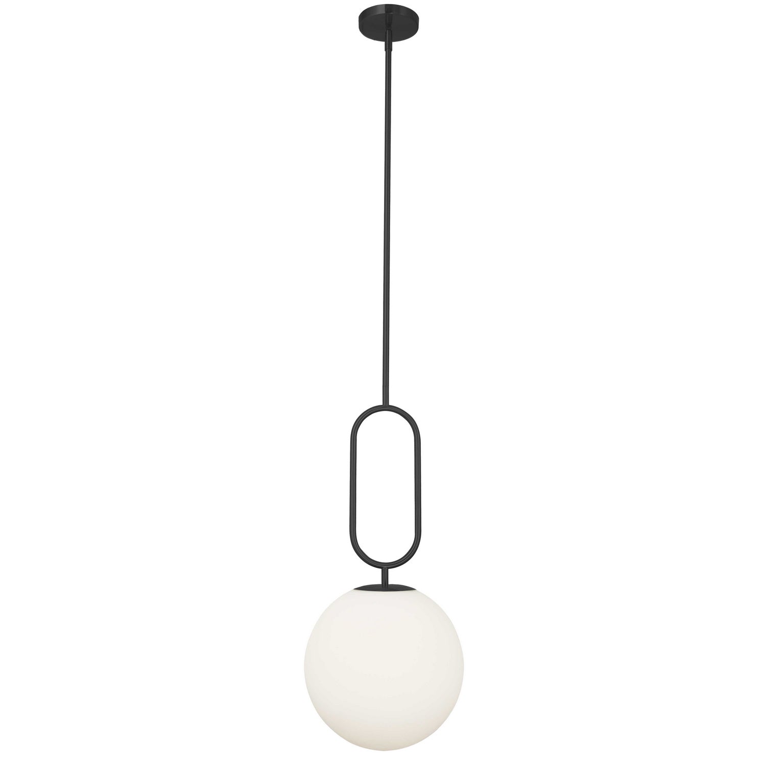 Dainolite Ltd - SIM-121P-MB - One Light Pendant - Simone - Matte Black