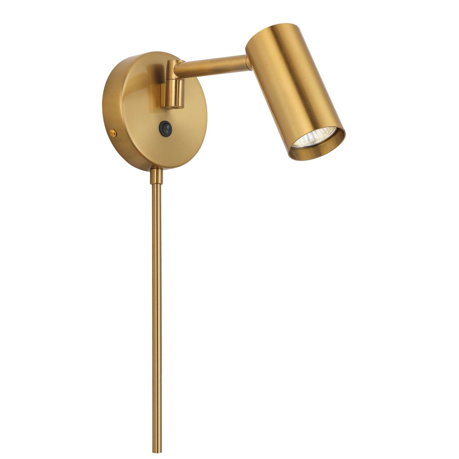 Dainolite Ltd - STY-91WSPT-AGB - One Light Wall Swing Arm Spotlight - Stanly - Aged Brass