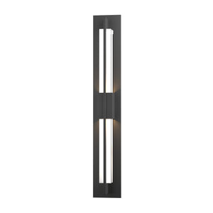 Hubbardton Forge - 306420-LED-80-ZM0332 - LED Outdoor Wall Sconce - Axis - Coastal Black