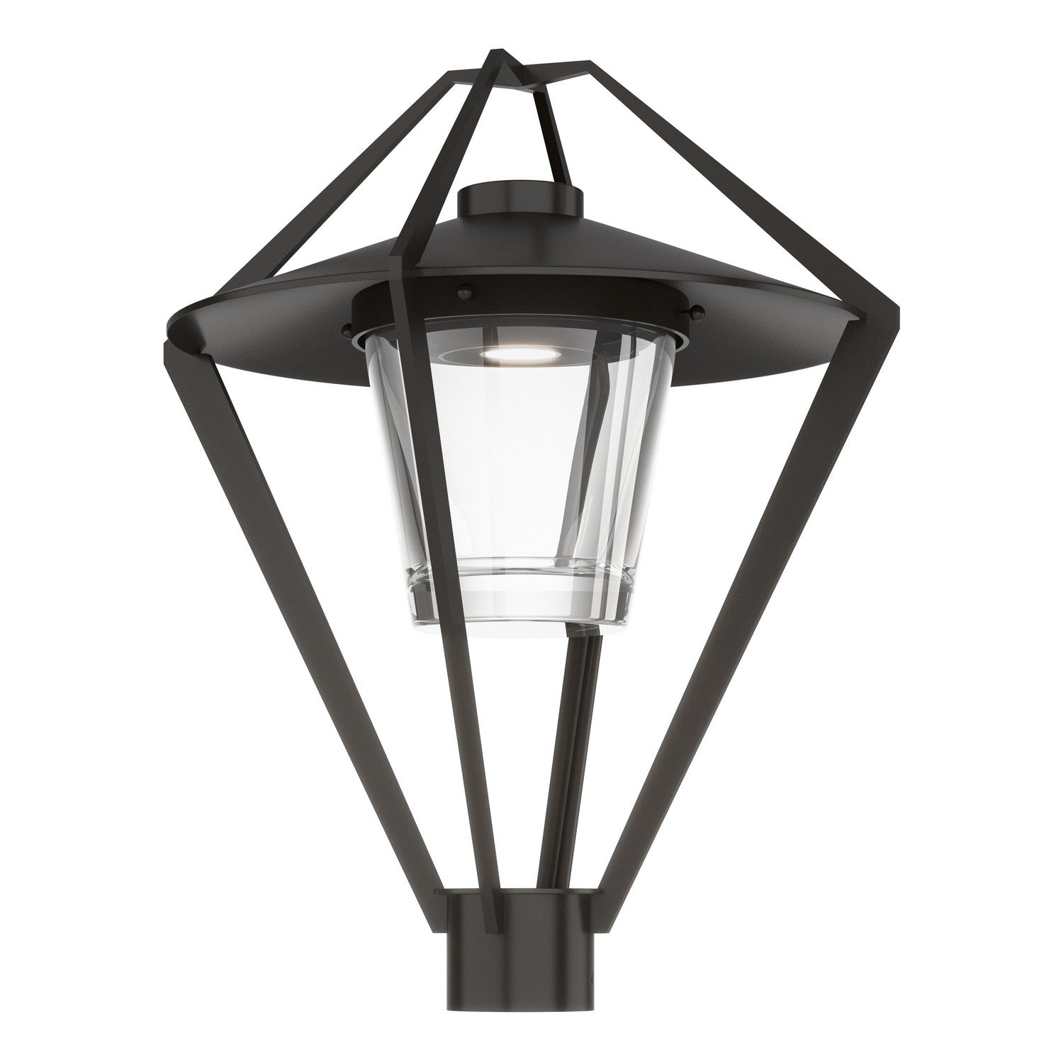 Hubbardton Forge - 342651-SKT-14-ZM0727 - One Light Outdoor Post Mount - Stellar - Coastal Oil Rubbed Bronze