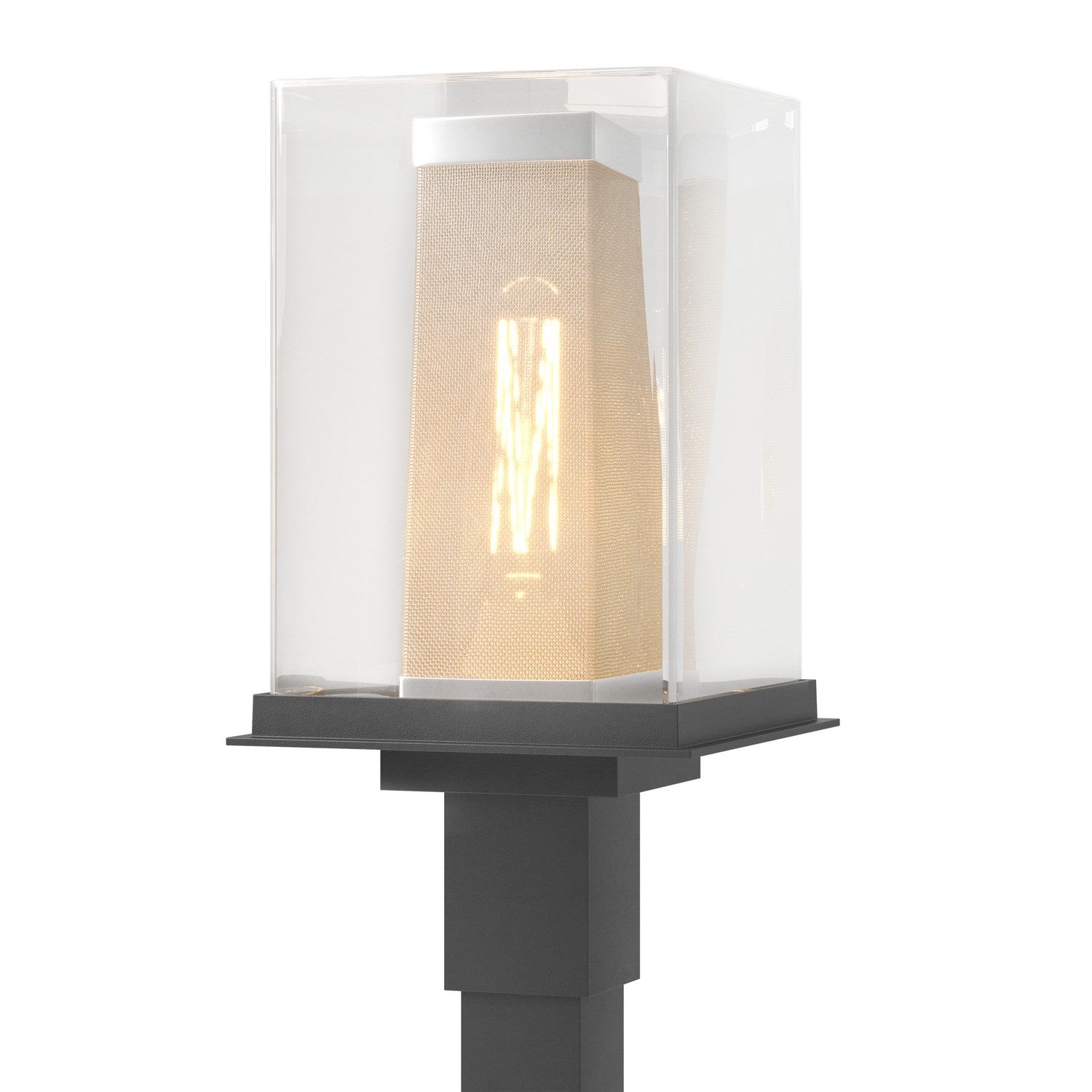 Hubbardton Forge - 344850-SKT-80-72-ZM0084 - Polaris Outdoor Post Light - Polaris - Coastal Black