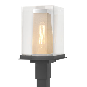 Hubbardton Forge - 344850-SKT-80-72-ZM0084 - One Light Outdoor Post Mount - Polaris - Coastal Black