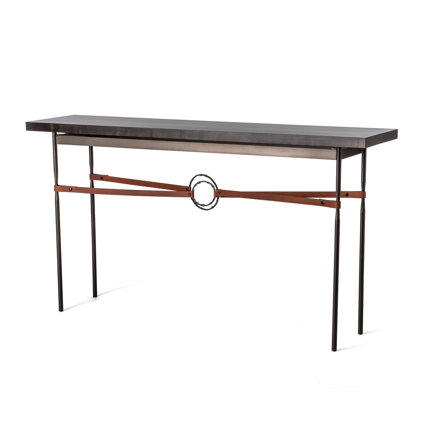 Hubbardton Forge - 750120-89-89-LK-M3 - Equus Wood Top Console Table - Equus - Ink