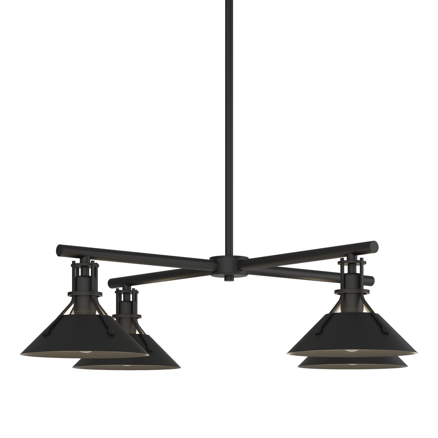 Hubbardton Forge - 364210-SKT-MULT-80 - Four Light Outdoor Pendant - Henry - Coastal Black