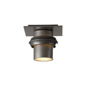 Hubbardton Forge - 364901-SKT-77 - One Light Outdoor Semi-Flush Mount - Twilight - Coastal Dark Smoke