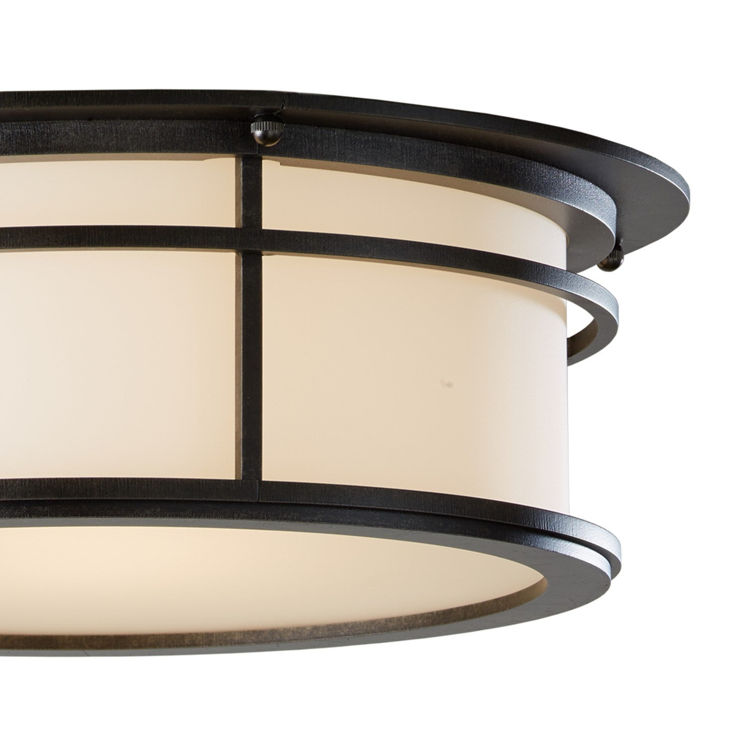 Hubbardton Forge - 365650-SKT-77-GG0218 - Two Light Outdoor Flush Mount - Province - Coastal Dark Smoke